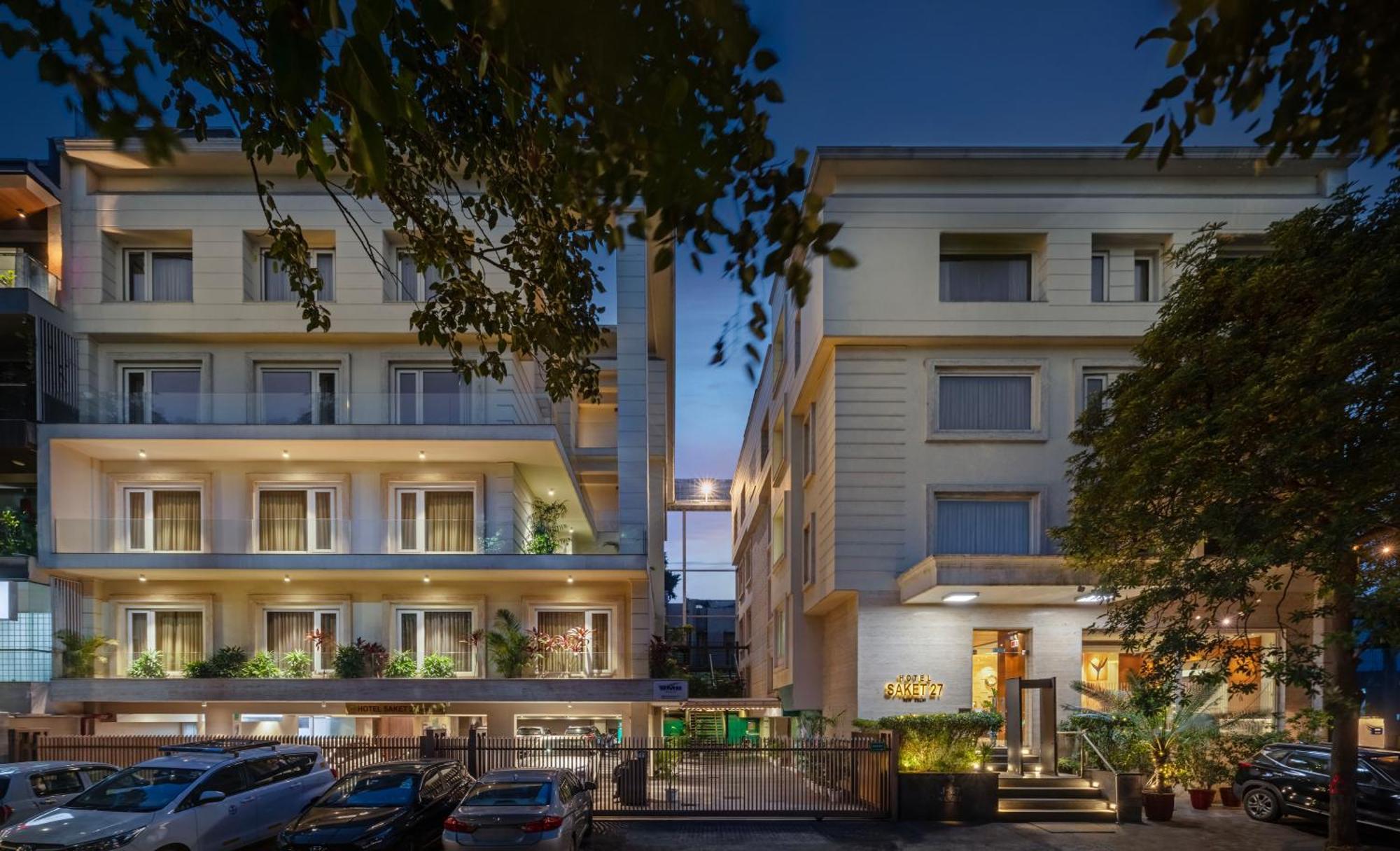 Hotel Saket 27 Nové Dillí Exteriér fotografie